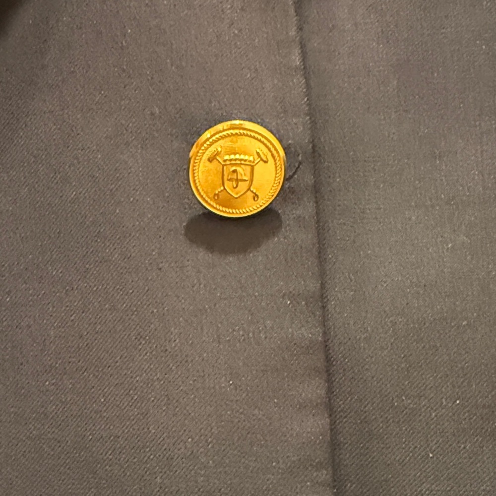 Ralph Lauren Navy Blazer with Gold Buttons - Picture 5 of 16